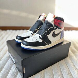 Jordan 1 Retro High OG SP Fragment x Union LA Varsity Red Sport Royal Size 10